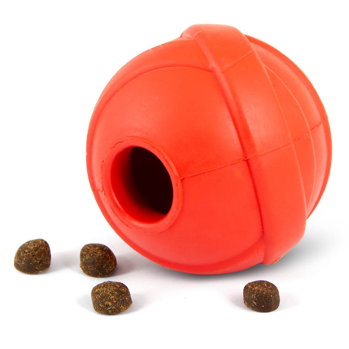 Hollow Red Ball for Treat Play