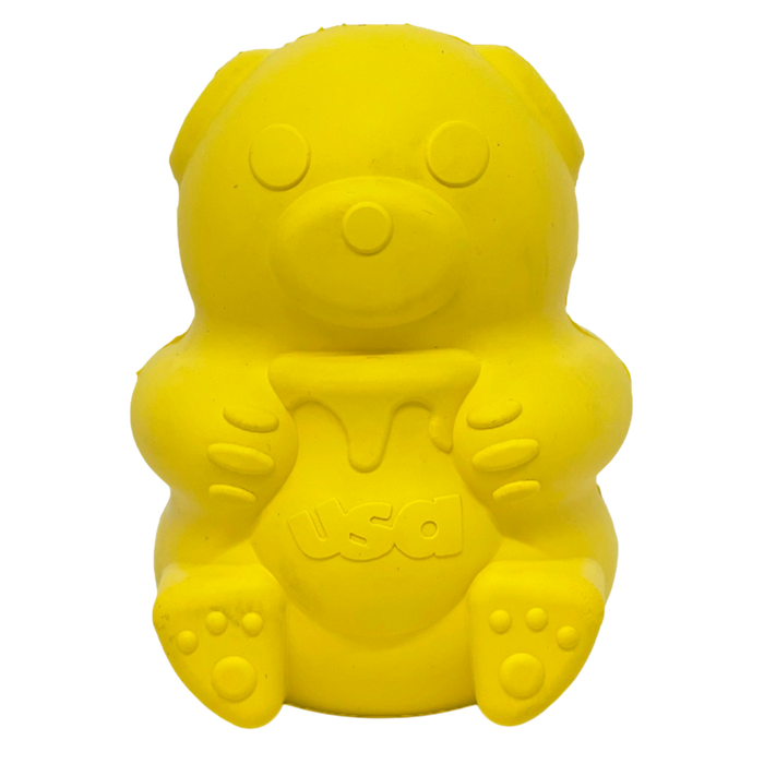 Honey Bear Rubber Treat Holder