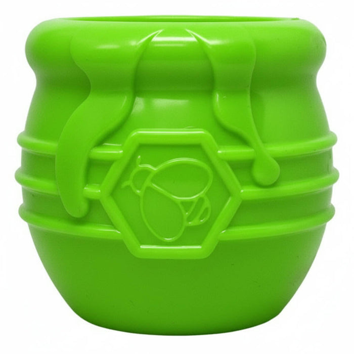 Large PUP-X Honey Pot Treat Dispenser - Apple Green