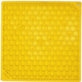 Honeycomb Yellow Lick Mat