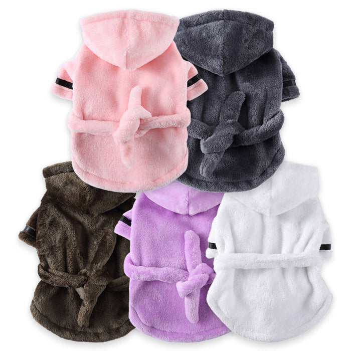 Hooded Dog Robe
