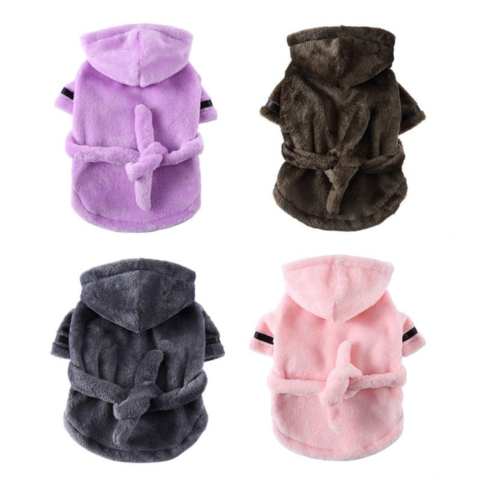 Hooded Dog Robe