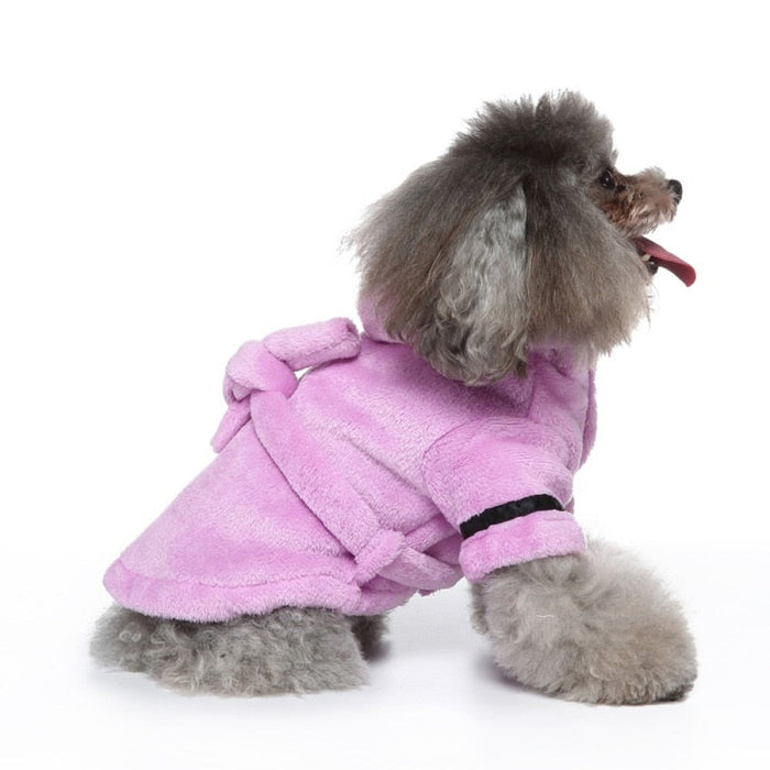 Hooded Dog Robe