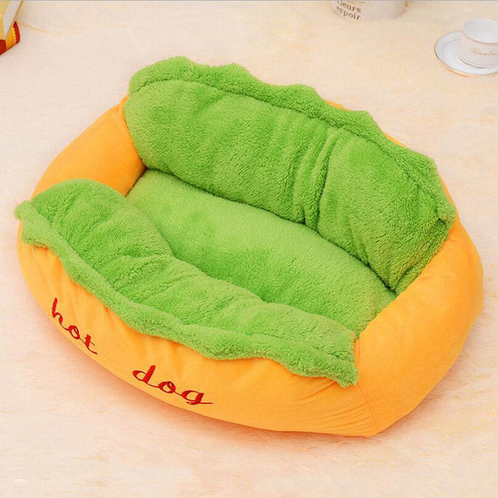 Hot Dog Bun Pet Bed