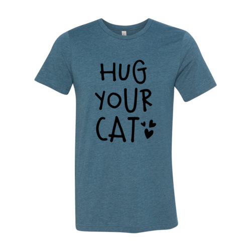 Hug Your Cat Heart-Detail Tee