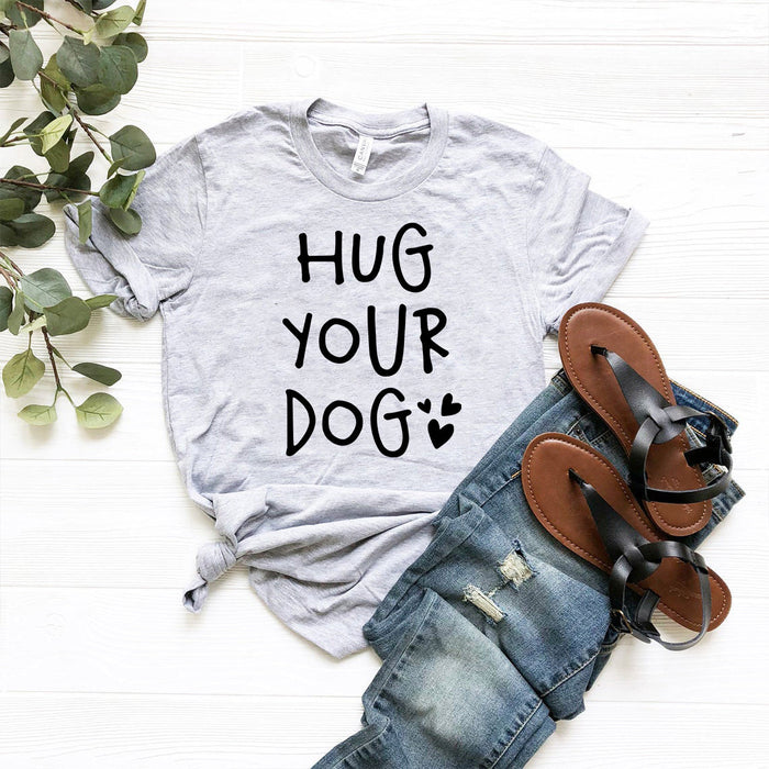 Hug Your Dog Heart-Detail Tee