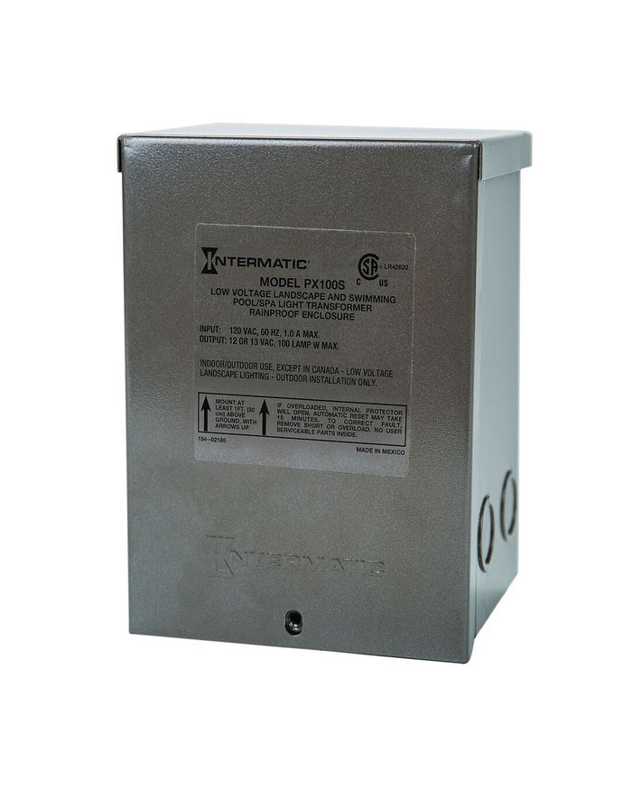Intermatic PX100S 100W Pool & Spa Safety Transformer, Stainless
