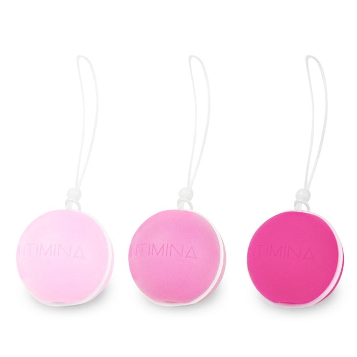 Intimina Laselle Weighted Exerciser Kegel Balls (Set of 3)