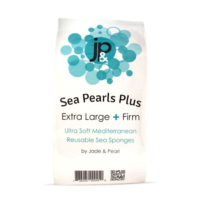 Jade & Pearl Sea Pearl Reusable Prolapse Sponge or Menstrual Sponge - XL + Firm (2 Pack)