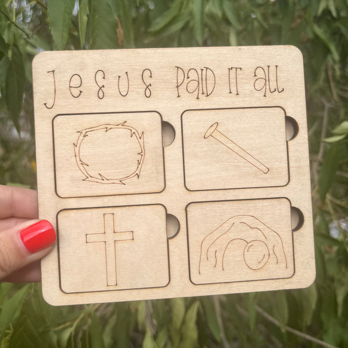 Jesus Paid It All Puzzle