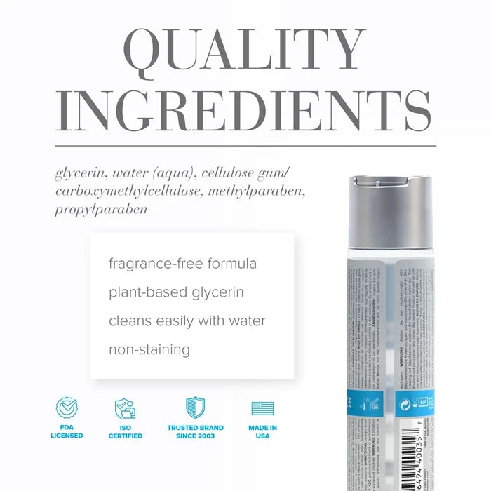 Jo H2O Water-Based Lubricant