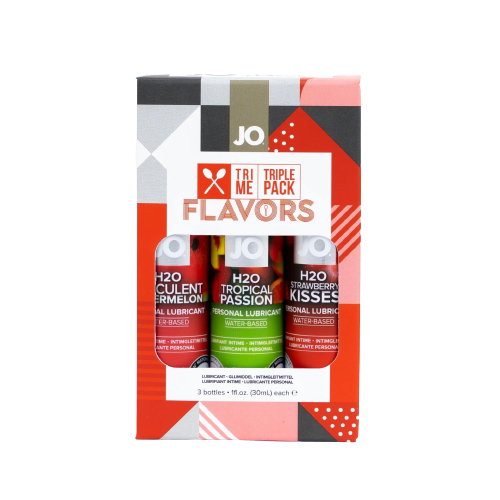 Jo Water-Based Lubricant Triple Pack - Flavours