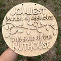 Jolliest Bunch Of Assholes Round Door Hanger