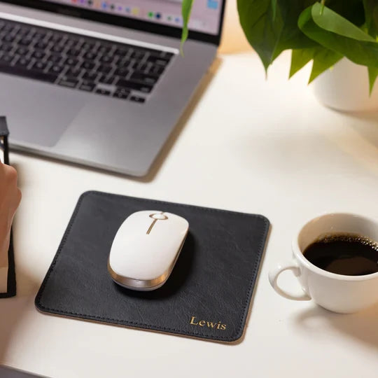 Jon Hart Mousepad -Black Leather