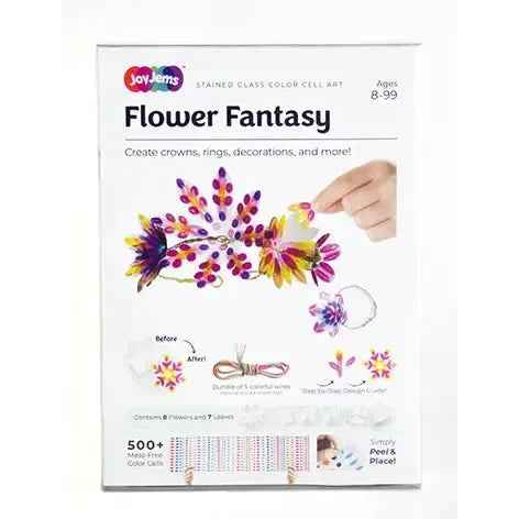JoyJems - Flower Fantasy Stained Glass Accessory Kit-JoyJems-treehaus