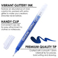 Jumbo Iridescent Glitter Gel Ink Pen Set