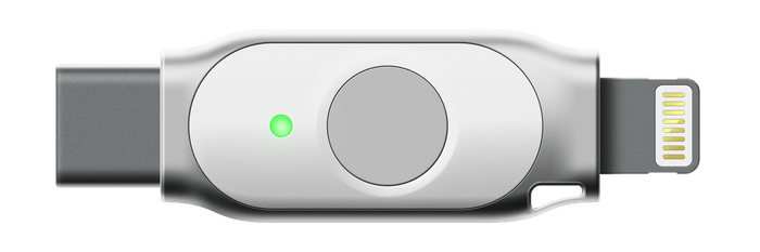 FEITIAN iePass FIDO2 FIDO U2F USB-C + Lightning Security Key (Casing: K44) - FEITIAN Technologies US