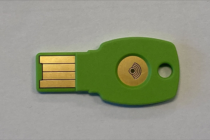 K9B USB-A NFC Security Key - Green