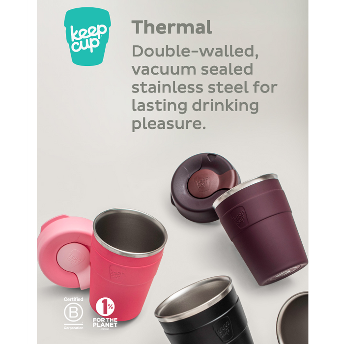 KeepCup Stainless Steel Thermal Coffee Cup - Large 16oz
