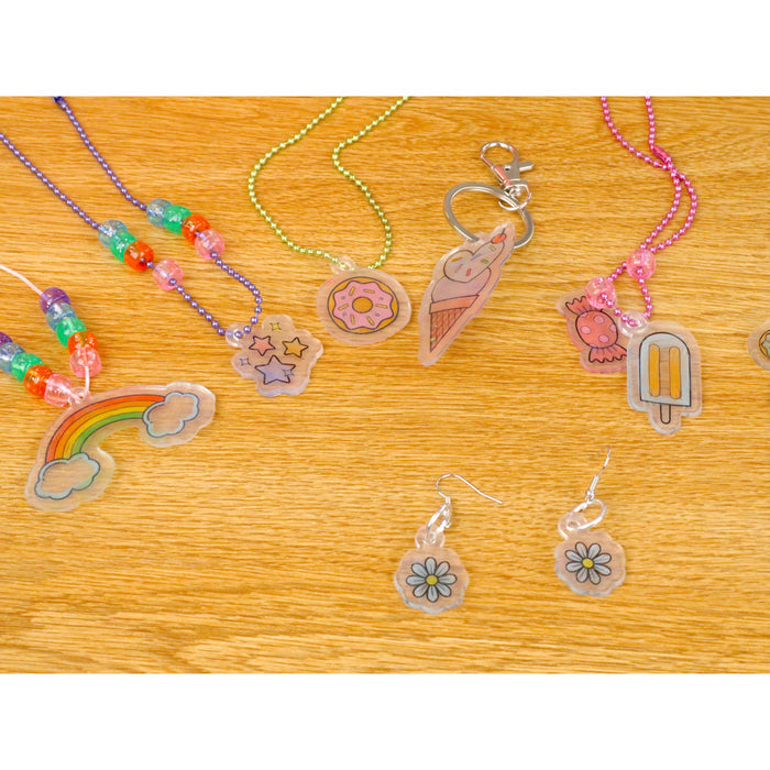 Kid Made Modern - Shrink Art Jewelry Kit - Unicorns and Rainbows-Kid Made Modern-treehaus