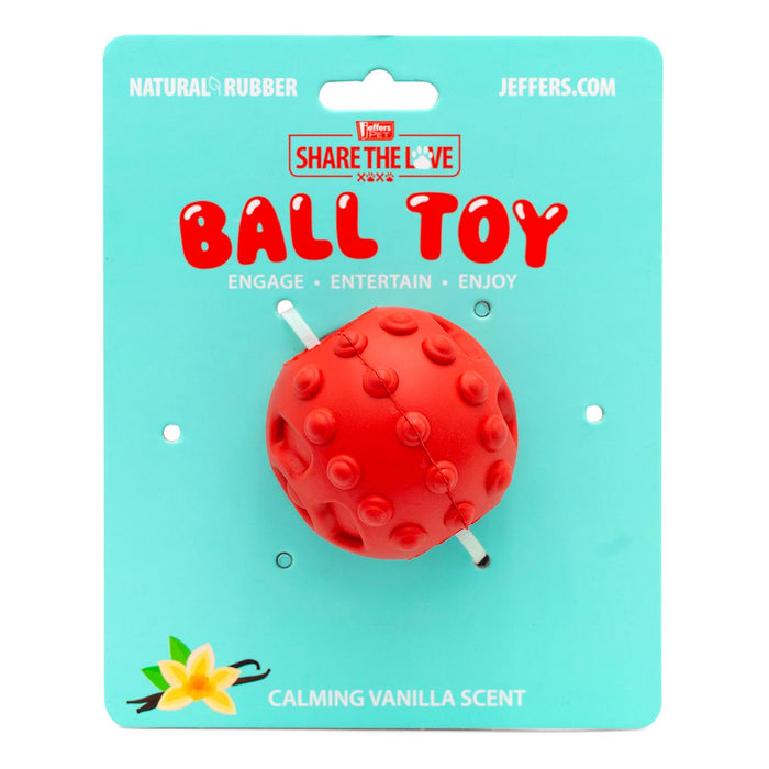 Knobby Treat Ball with a Hollow Center