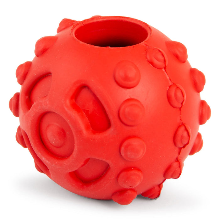 Knobby Treat Ball with a Hollow Center