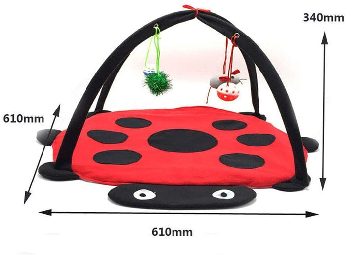 Ladybug Cat Activity Mat