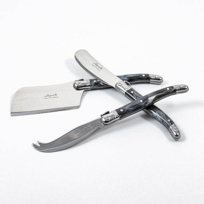 Laguiole Mini Spreader Black Marble