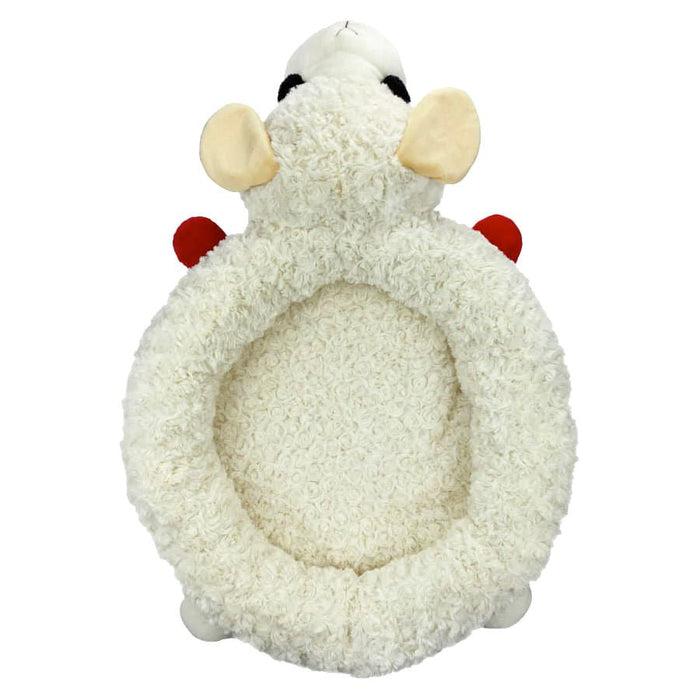 Lamb Chop Round Dog Bed, 27 in — Single or 2 Pack