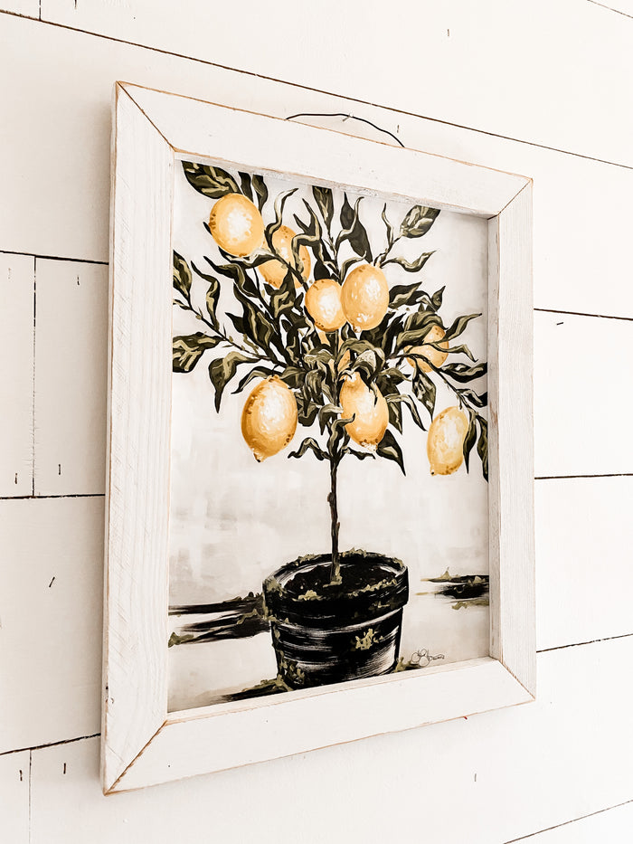 Lemon Tree Sign