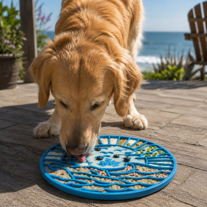 Lighthouse Round Suction Lick Mat
