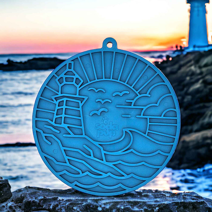 Lighthouse Round Suction Lick Mat