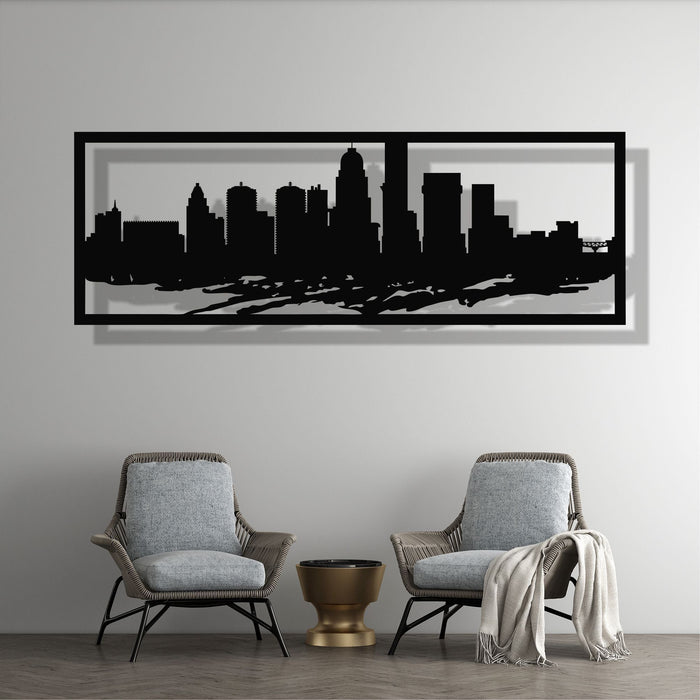 Louisville Skyline Metal Wall Art