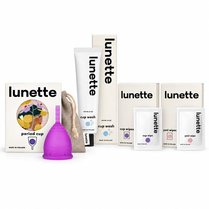 Lunette Menstrual Cup - Squeaky Clean Bundle