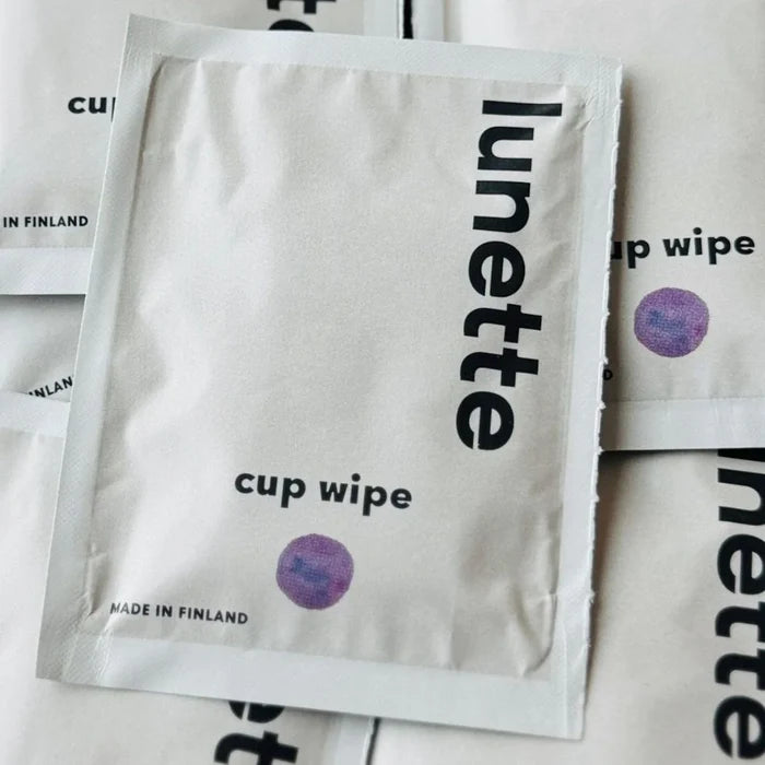 Lunette Menstrual Cup Wipes (20 wipes)