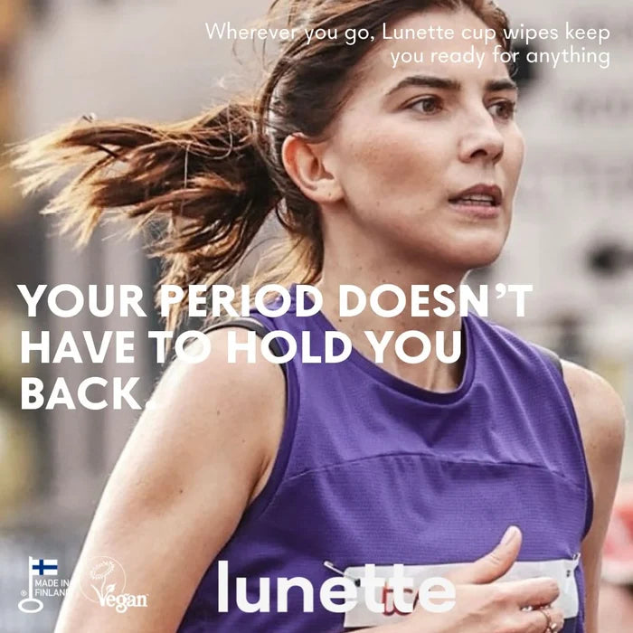 Lunette Menstrual Cup Wipes (20 wipes)