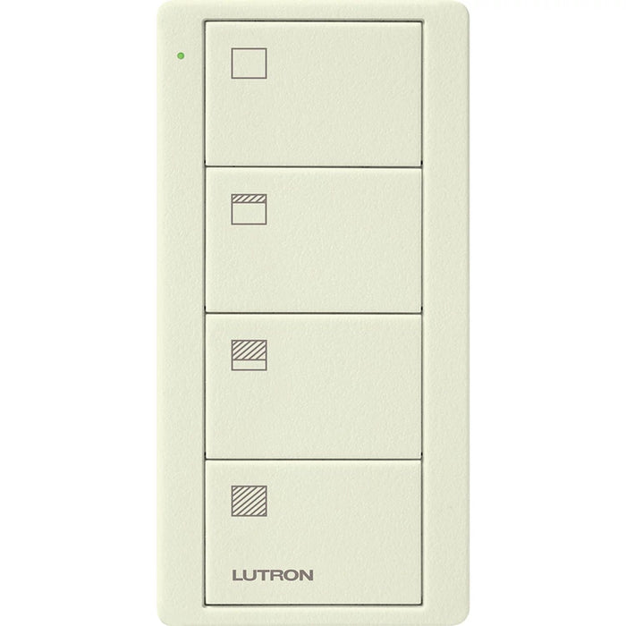 Lutron 4-Button, Scene Control, Pico Smart Remote, with Shade Icons | PJ2-4B-TBI-S31