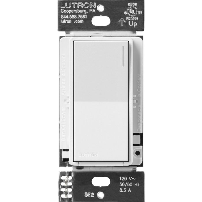 Lutron Sunnata Companion Switch, Multi-Location Switching, Only For Use With Sunnata 6A On/Off Switch, (ST-6ANS), ST-RS-SW, Snow White