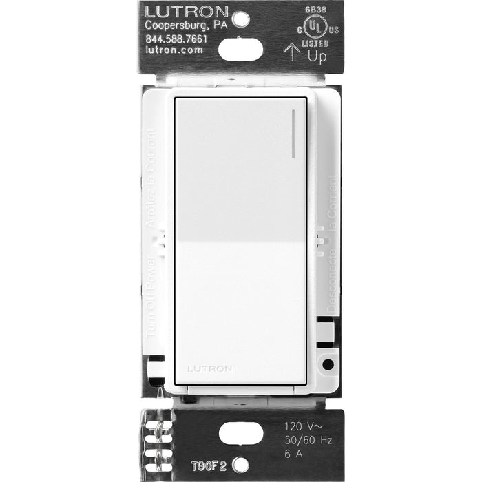 Lutron Sunnata Switch, for 6A Lighting or 3A 1/10HP Motor, Single Pole/Multi Location, Cobblestone