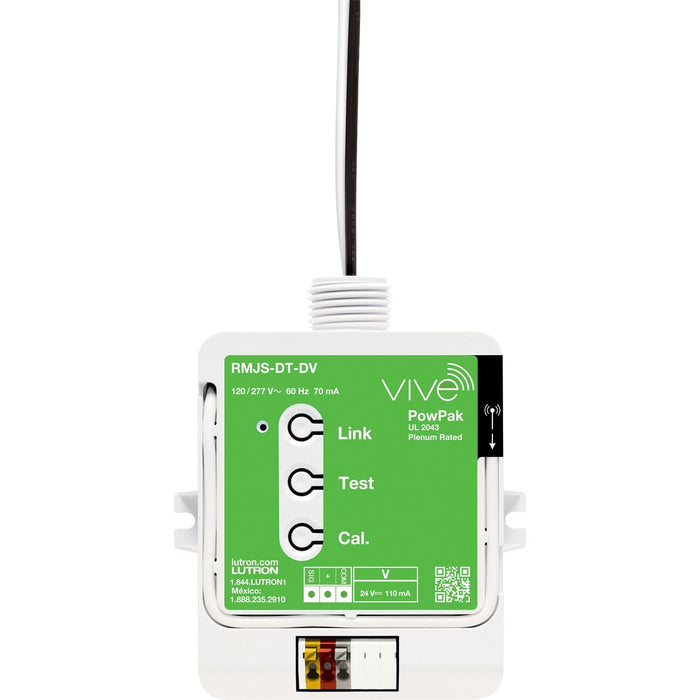 Lutron Vive PowPak Wired Daylight Transmitter Package, 120/277V | RMJS DT DV