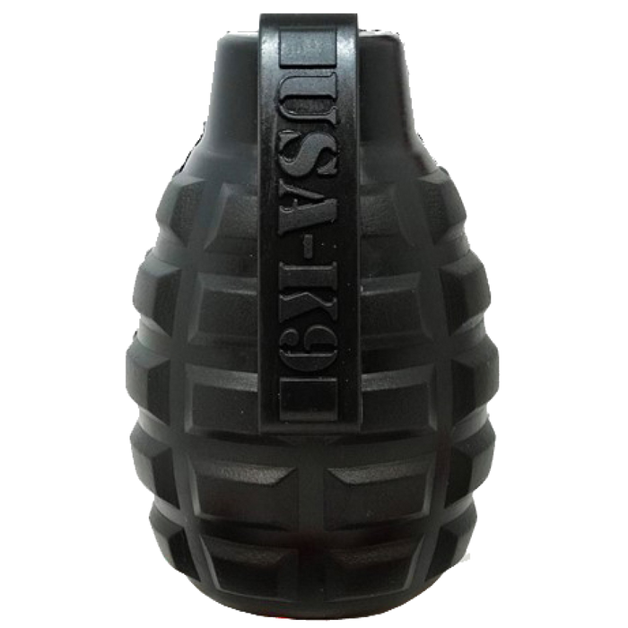 Magnum Black Grenade Treat Toy