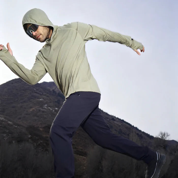Men’s Merino Wool Hoodie Base Layer