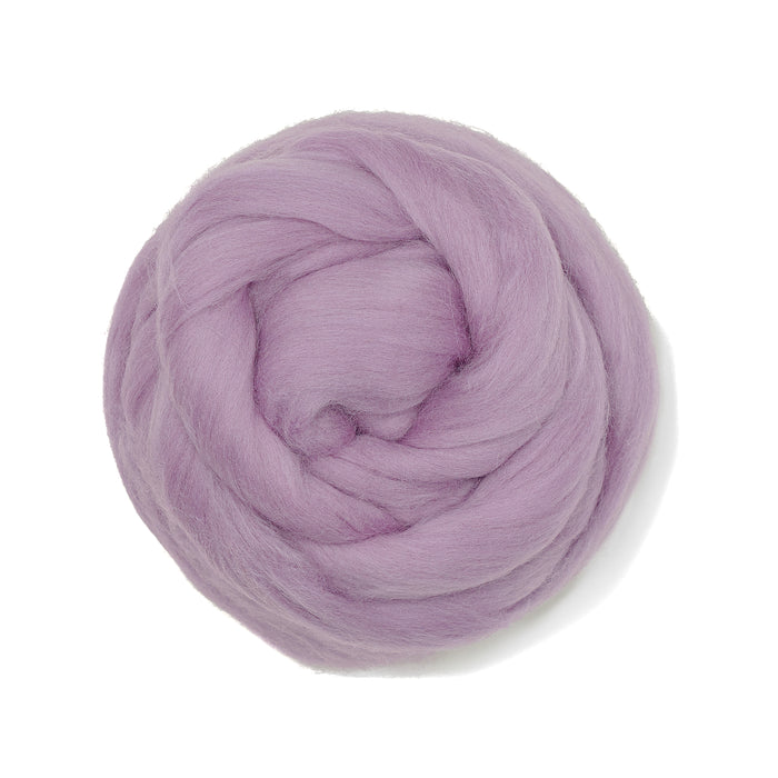 MERINO WOOL ROVING - WISTERIA