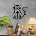 Metal Cat Wall Art — Happy Cat Design