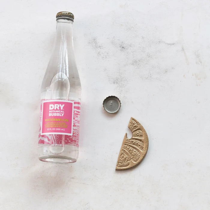 Metal Lemon Slice Bottle Opener
