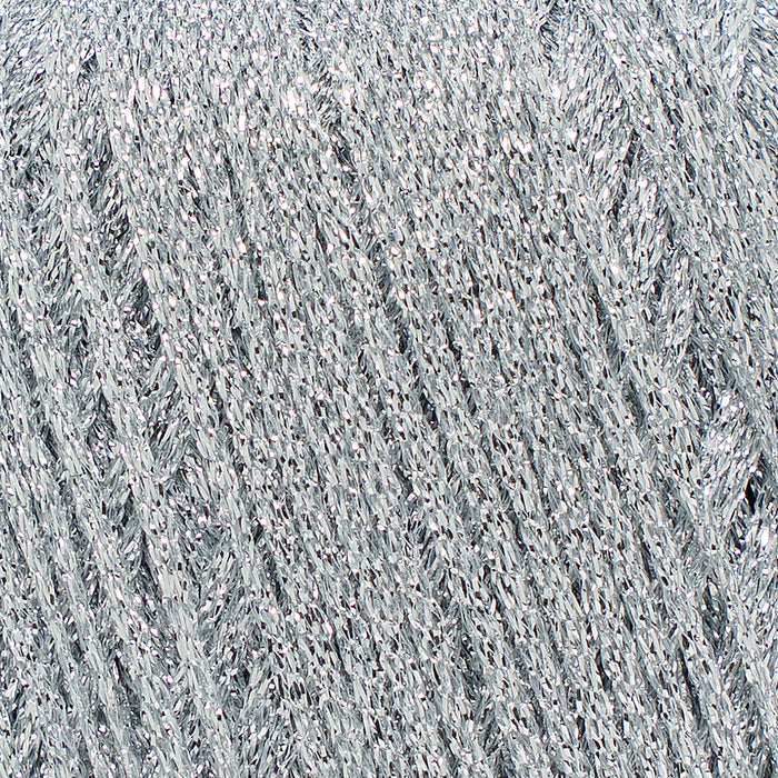 Metallic Shimmer Yarn - Silver Color
