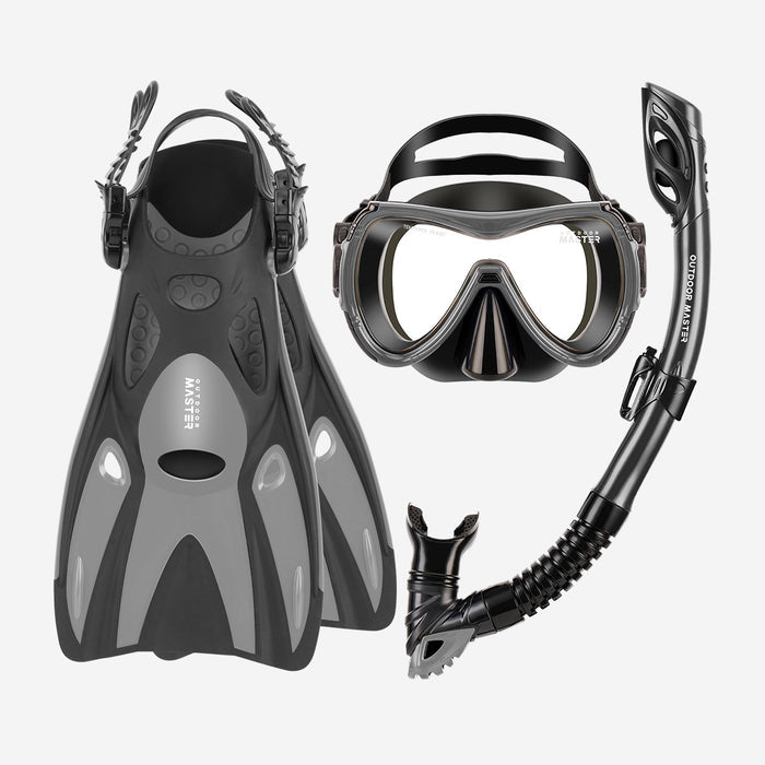 MOBULA Snorkeling Set 3 Pieces for Adults