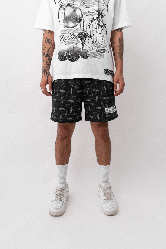 Monogram [ patch ] Mesh Shorts