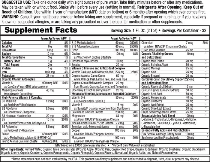 Mother Earth Labs Essential Multivitamins Liquid 2