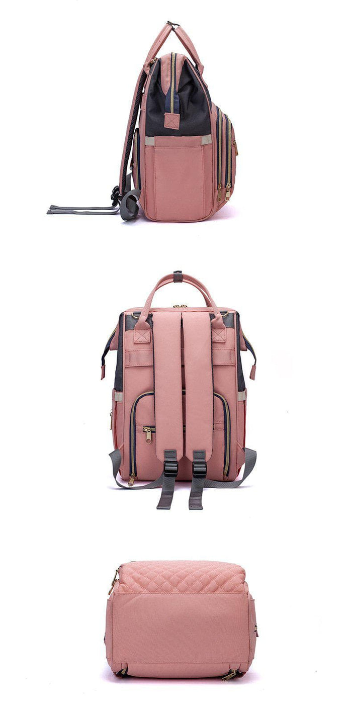 Multicolorful Diaper Bag Backpack Large Capacity